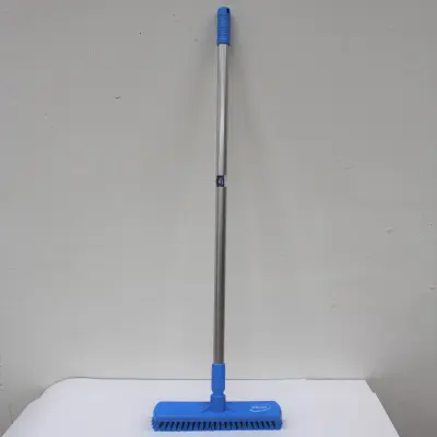 Product image Schrobber Vikan blauw 30.5cm hard met steel.