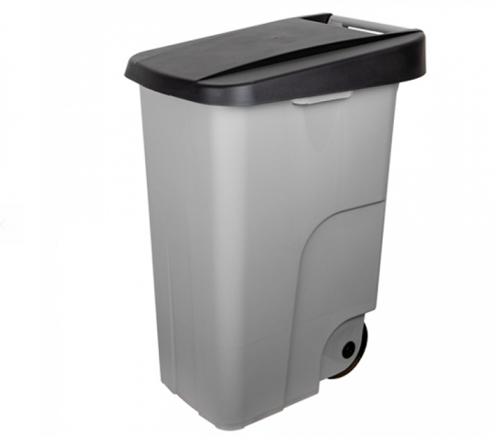 Product image Afvalcontainer met klep 85 liter.