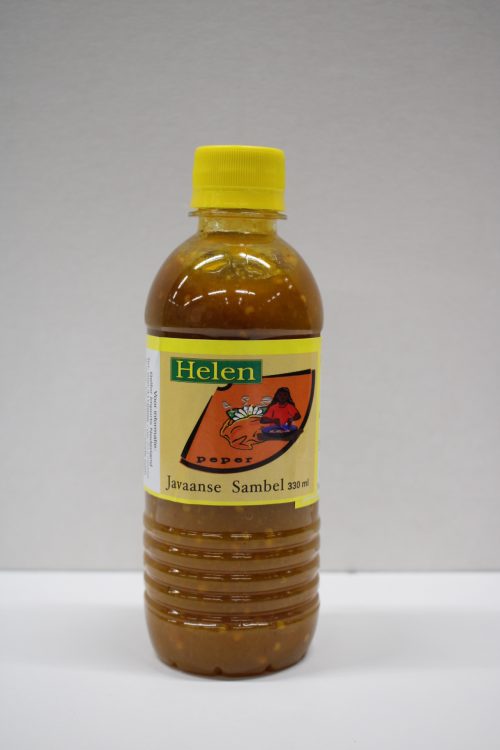 Product image Helen gele sambel 1 fles 330ml.