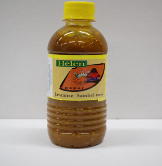 Product image Helen gele sambal 1 fles 330ml.