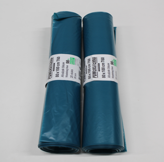 Product image Vuilniszakken 80x100cm groot (2 rollen).