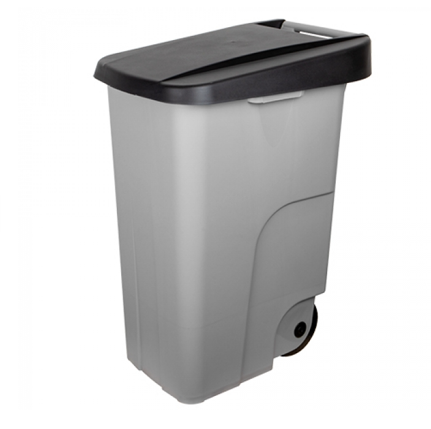 Product image Afvalcontainer met klep 85 liter.
