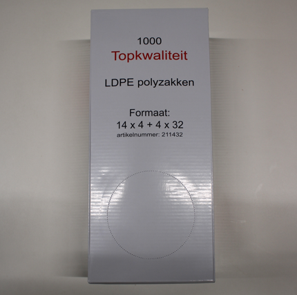 Product image Plasticzak 22x4x32cm 1000 st.