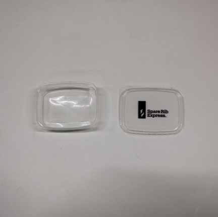 Product image Sausbak+deksel 125cc SRE logo 1000 stuks.