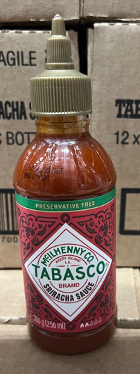 Product image Sriracha saus, 256ml knijpfles.